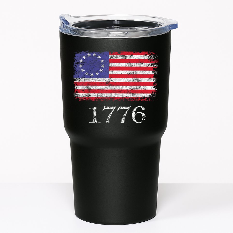 4th Of July American Flag Betsy Ross 1776 Tumbler