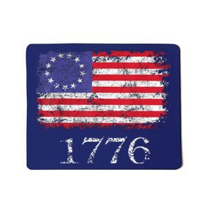 4th Of July American Flag Betsy Ross 1776 Mousepad