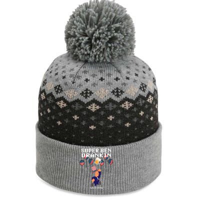 4th Of July Independence Day Ben Drankin Benjamin Franklin Gift The Baniff Cuffed Pom Beanie