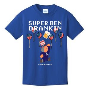 4th Of July Independence Day Ben Drankin Benjamin Franklin Gift Kids T-Shirt