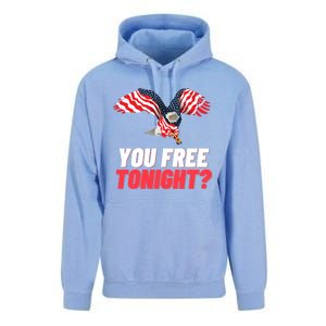 4th Of July You Free Tonight Funny Gift Unisex Surf Hoodie