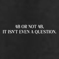 4b Or Not 4b Movement Radical Feminist Golf Towel