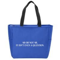 4b Or Not 4b Movement Radical Feminist Zip Tote Bag