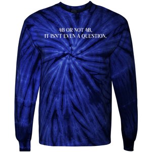 4b Or Not 4b Movement Radical Feminist Tie-Dye Long Sleeve Shirt