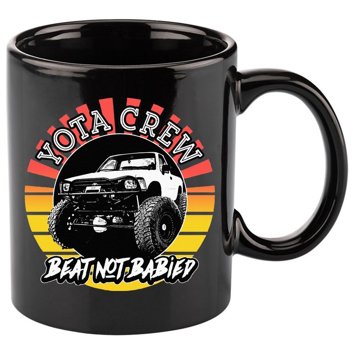 4X4 Off Road Rock Crawler Overland Mud Truck 11oz C Handle Ceramic Mug