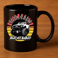 4X4 Off Road Rock Crawler Overland Mud Truck 11oz C Handle Ceramic Mug