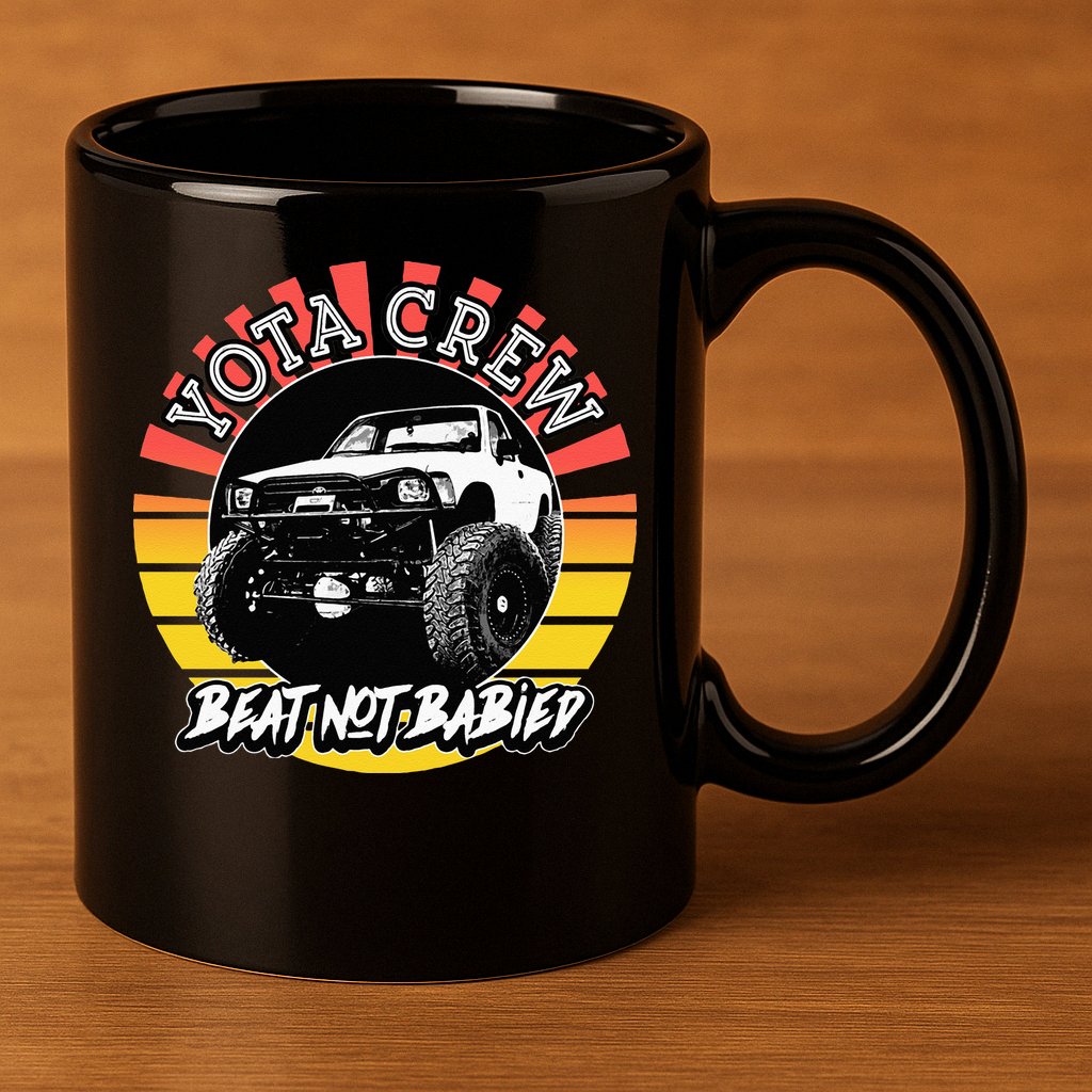 4X4 Off Road Rock Crawler Overland Mud Truck 11oz C Handle Ceramic Mug