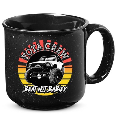 4X4 Off Road Rock Crawler Overland Mud Truck 15oz Campfire Ceramic Mug