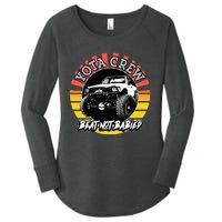 4X4 Off Road Rock Crawler Overland Mud Truck Women's Perfect Tri Tunic Long Sleeve Shirt