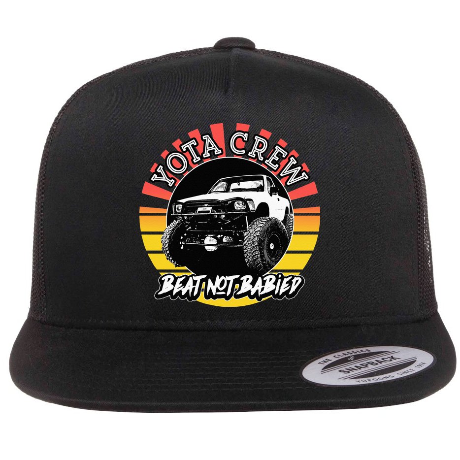 4X4 Off Road Rock Crawler Overland Mud Truck Flat Bill Trucker Hat