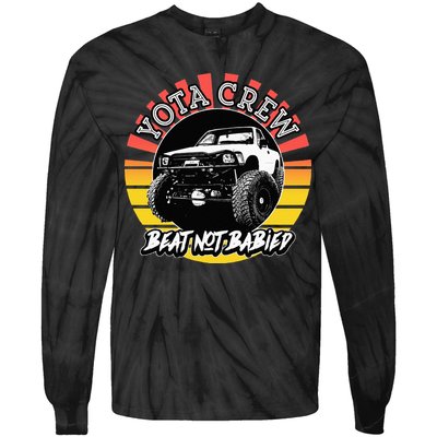 4X4 Off Road Rock Crawler Overland Mud Truck Tie-Dye Long Sleeve Shirt