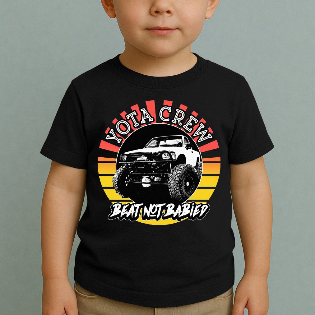 4X4 Off Road Rock Crawler Overland Mud Truck Toddler T-Shirt