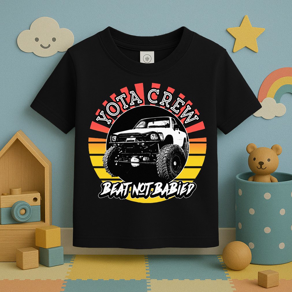 4X4 Off Road Rock Crawler Overland Mud Truck Toddler T-Shirt