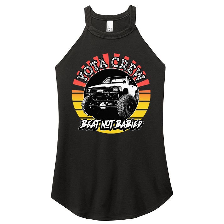 4X4 Off Road Rock Crawler Overland Mud Truck Women's Perfect Tri Rocker Tank