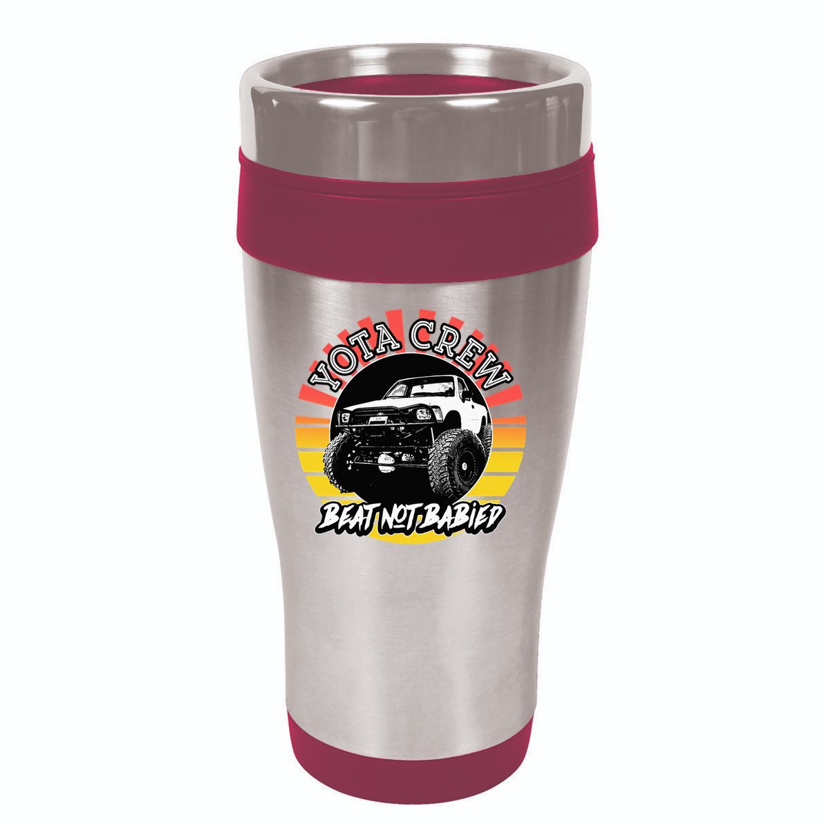 4X4 Off Road Rock Crawler Overland Mud Truck 16oz Travel Tumbler