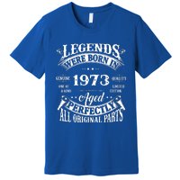 49 Years Old Vintage 1973 Limited Edition 49th Birthday Premium T-Shirt