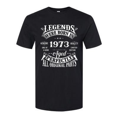 49 Years Old Vintage 1973 Limited Edition 49th Birthday Softstyle® CVC T-Shirt