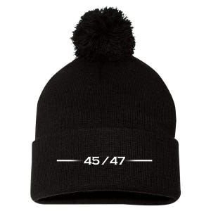 45 President 47 45 47 Pom Pom 12in Knit Beanie