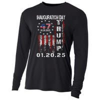 47th President Donald Trump Inauguration Day 2025 U.S.A Flag Cooling Performance Long Sleeve Crew