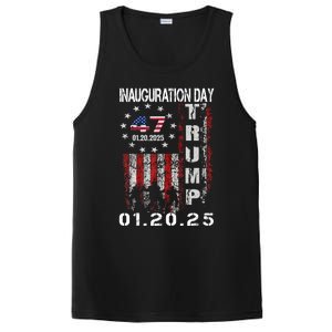 47th President Donald Trump Inauguration Day 2025 U.S.A Flag PosiCharge Competitor Tank