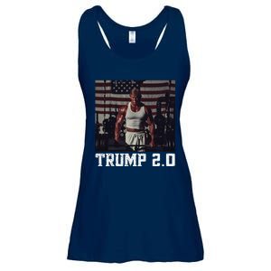 47 President Donald Pump Trump 2.0 Ladies Essential Flowy Tank