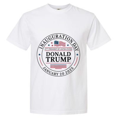 47th President Donald Trump Inauguration 2025 Memorabilia Garment-Dyed Heavyweight T-Shirt