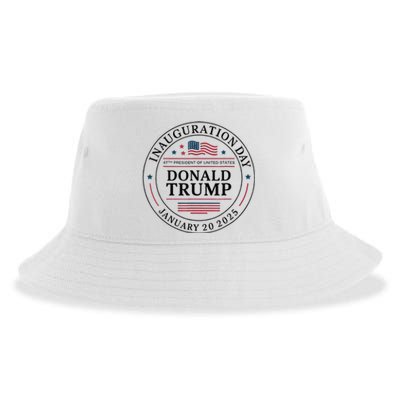 47th President Donald Trump Inauguration 2025 Memorabilia Sustainable Bucket Hat