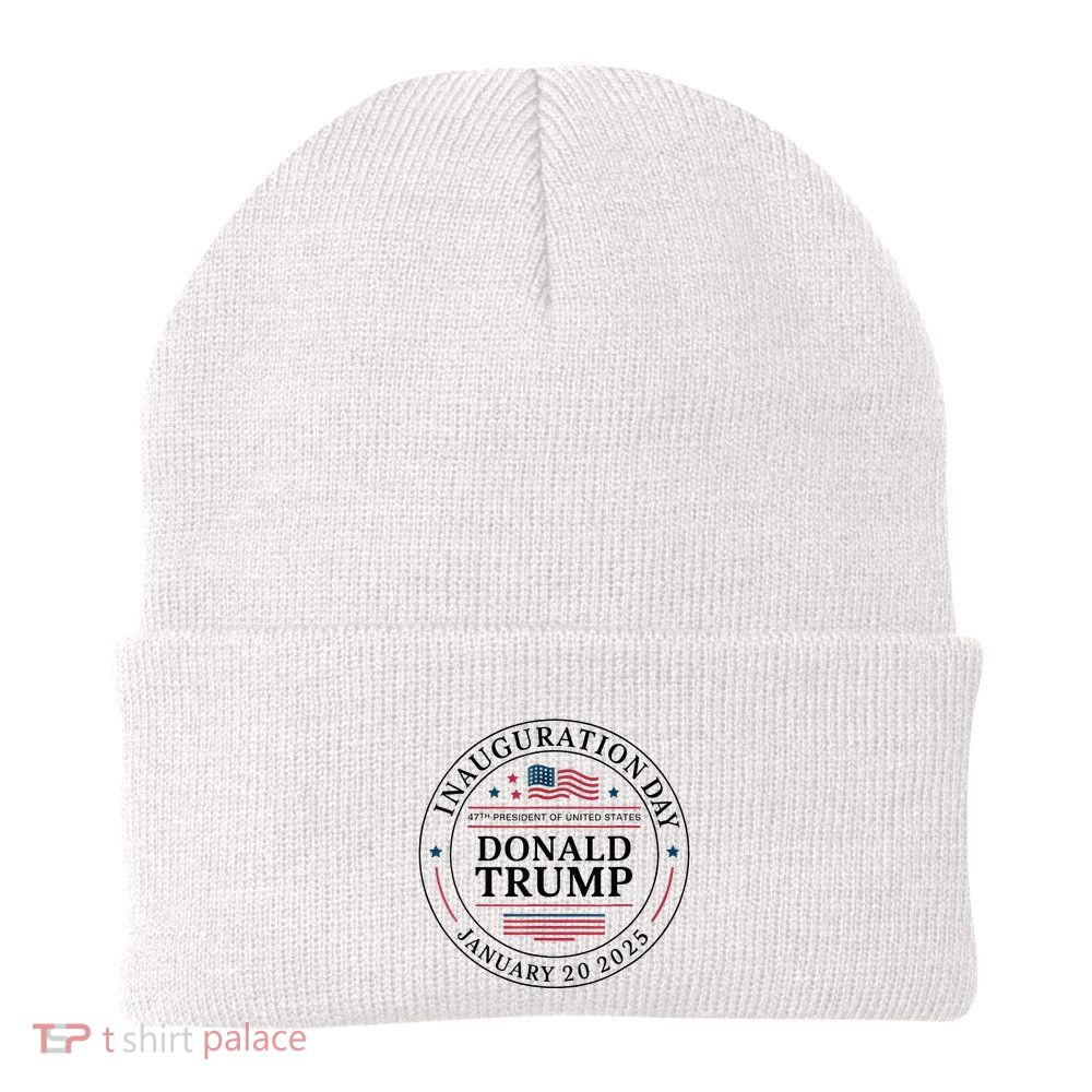 47th President Donald Trump Inauguration 2025 Memorabilia Beanie