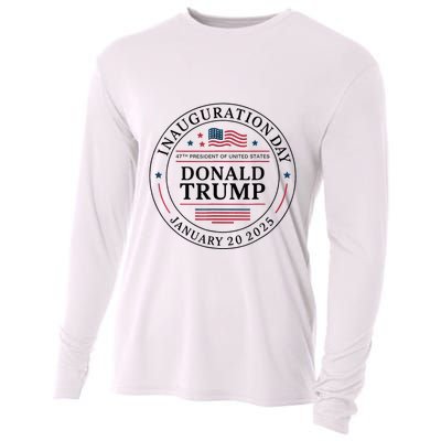 47th President Donald Trump Inauguration 2025 Memorabilia Cooling Performance Long Sleeve Crew