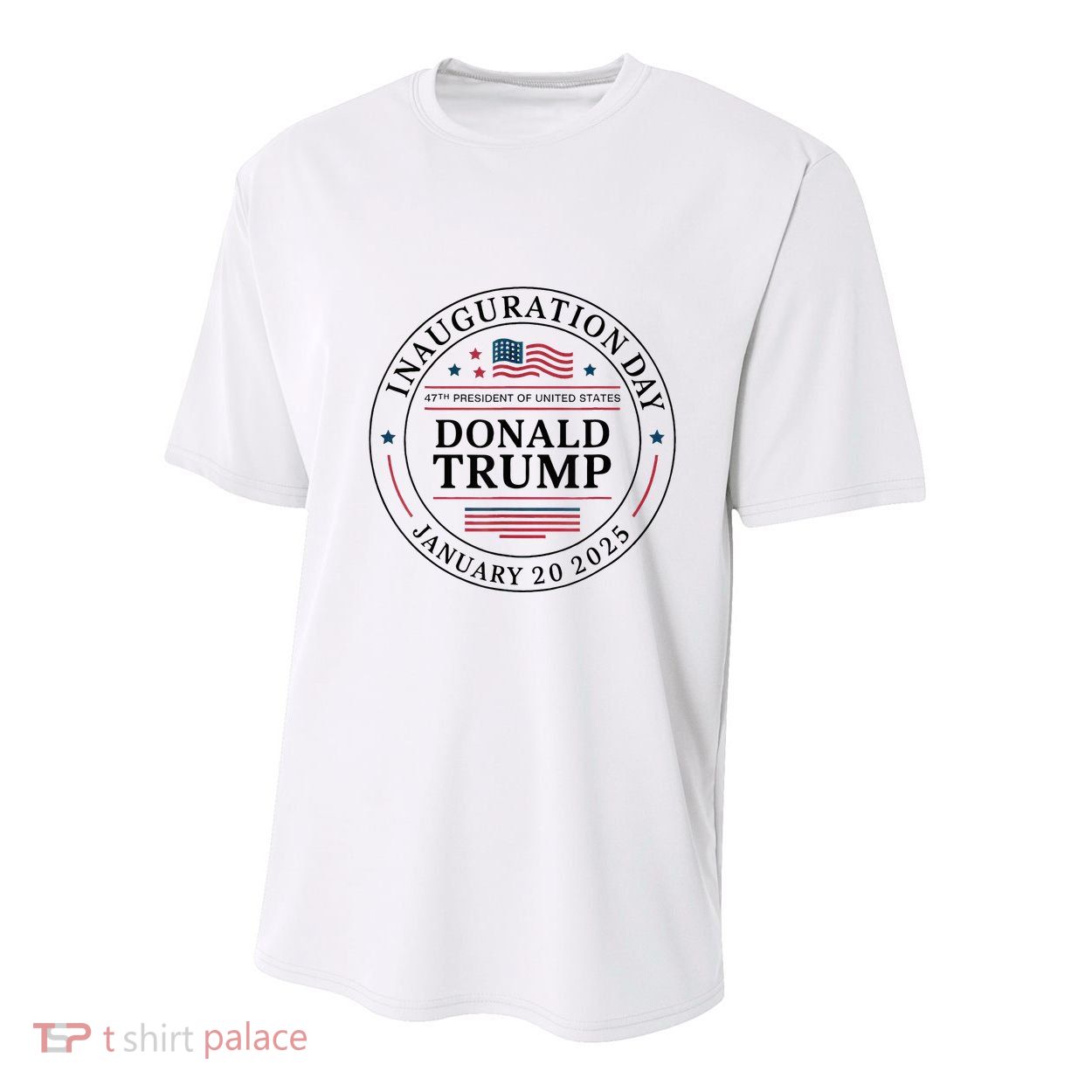 47th President Donald Trump Inauguration 2025 Memorabilia Youth Performance Sprint T-Shirt