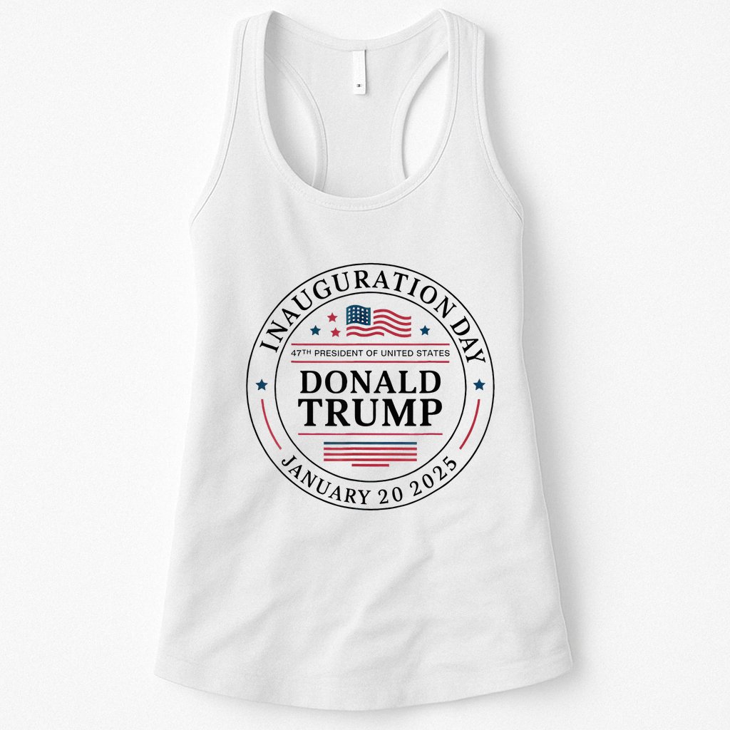 47th President Donald Trump Inauguration 2025 Memorabilia Womens Tank Top