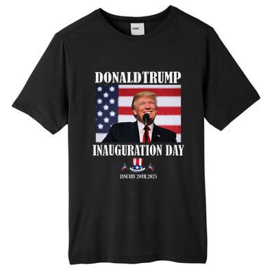 47 President Donald Trump Inauguration Day 2025 Memorabilia Tall Fusion ChromaSoft Performance T-Shirt