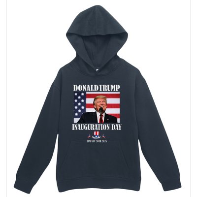 47 President Donald Trump Inauguration Day 2025 Memorabilia Urban Pullover Hoodie