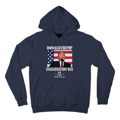 47 President Donald Trump Inauguration Day 2025 Memorabilia Tall Hoodie