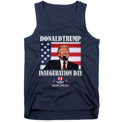 47 President Donald Trump Inauguration Day 2025 Memorabilia Tank Top