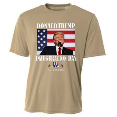 47 President Donald Trump Inauguration Day 2025 Memorabilia Cooling Performance Crew T-Shirt