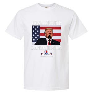 47 President Donald Trump Inauguration Day 2025 Memorabilia Garment-Dyed Heavyweight T-Shirt