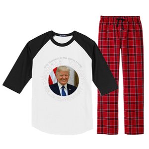 47th President Donald Trump Inauguration Day 2025 Supporter Raglan Sleeve Pajama Set