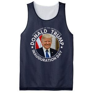 47th President Donald Trump Inauguration Day 2025 Supporter Mesh Reversible Basketball Jersey Tank