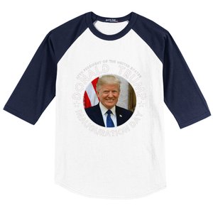 47th President Donald Trump Inauguration Day 2025 Supporter Baseball Sleeve Shirt