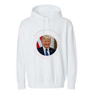 47th President Donald Trump Inauguration Day 2025 Supporter Garment-Dyed Fleece Hoodie