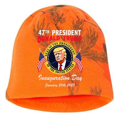 47th President Donald Trump Inauguration Day Kati - Camo Knit Beanie