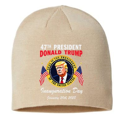 47th President Donald Trump Inauguration Day Sustainable Beanie