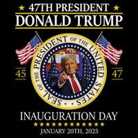 47th President Donald Trump Inauguration Day 2025 Design Cooling Performance Crew T-Shirt