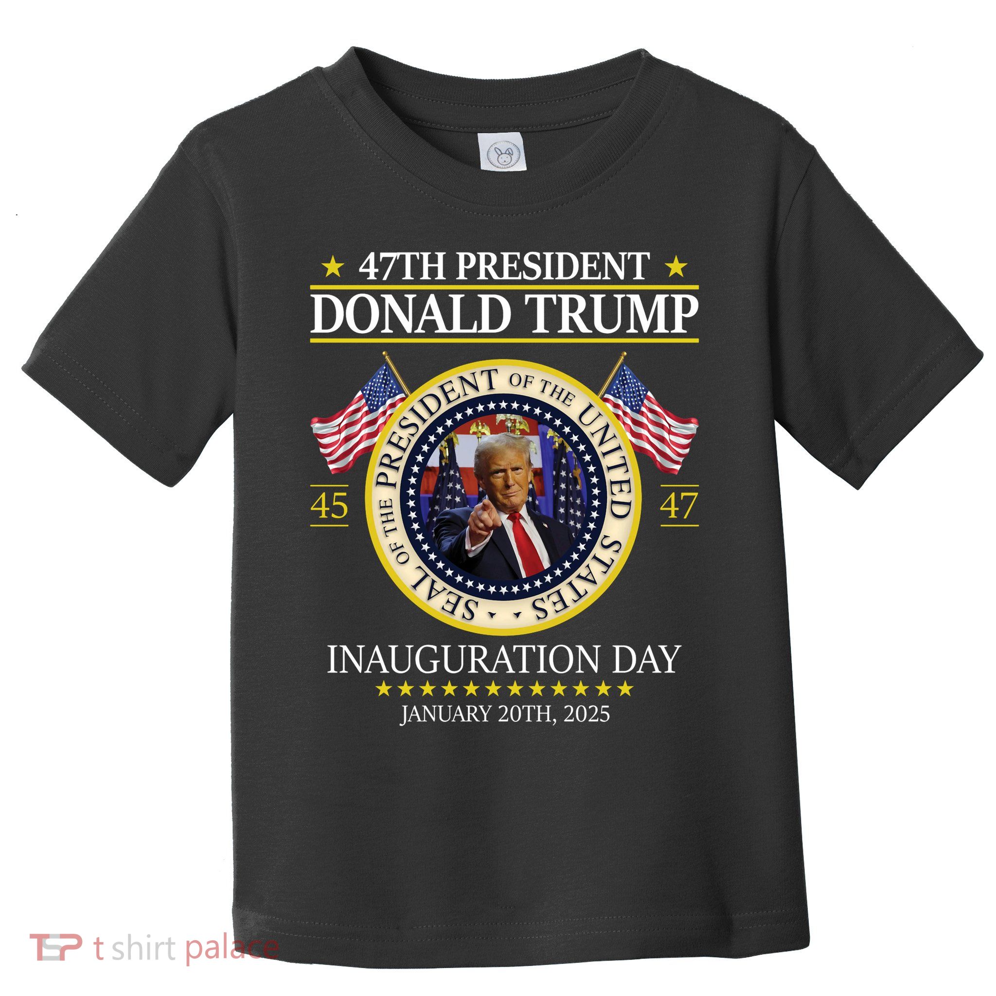 47th President Donald Trump Inauguration Day 2025 Design Toddler T-Shirt