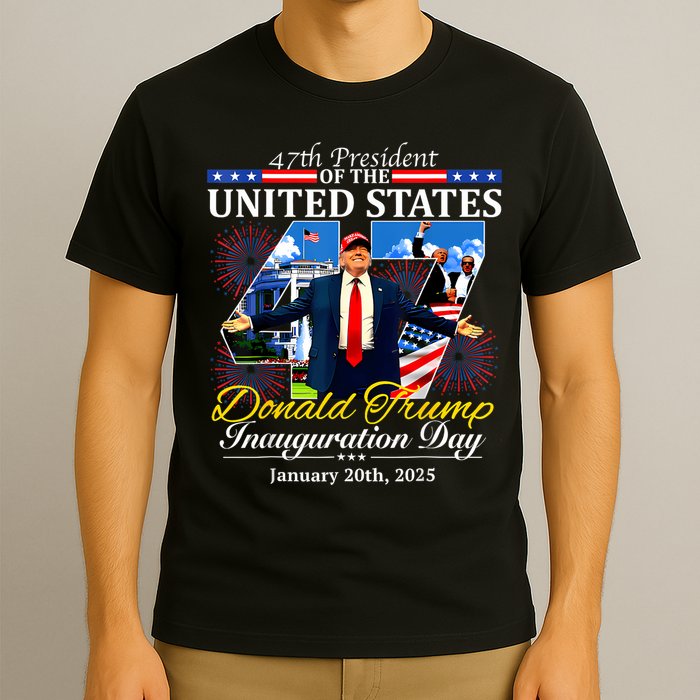 47 President Donald Trump Inauguration Day 2025 T-Shirt