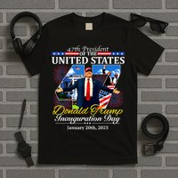 47 President Donald Trump Inauguration Day 2025 T-Shirt