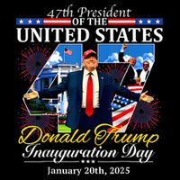 47 President Donald Trump Inauguration Day 2025 T-Shirt