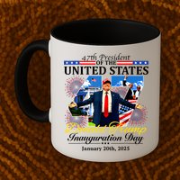 47 President Donald Trump Inauguration Day 2025 Mug