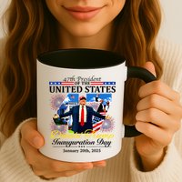 47 President Donald Trump Inauguration Day 2025 Mug